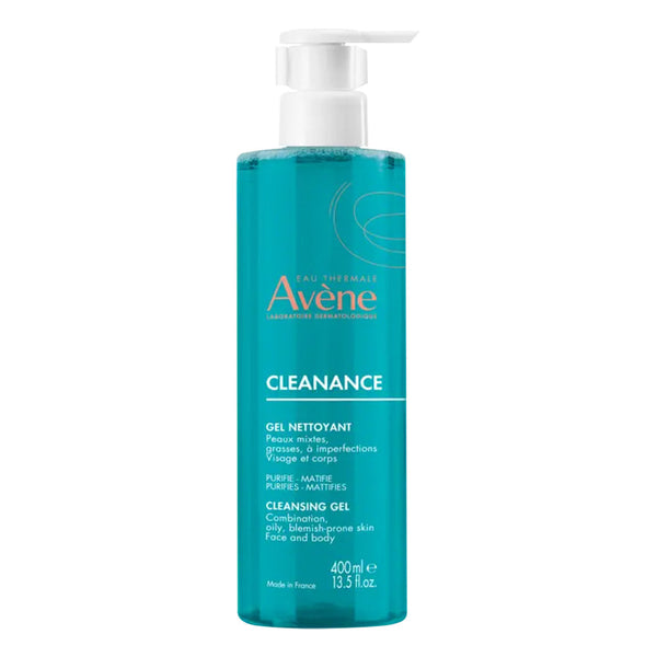 Avene Cleanance Cleansing Gel - Oily & Blemish Prone Skin 400 ml
