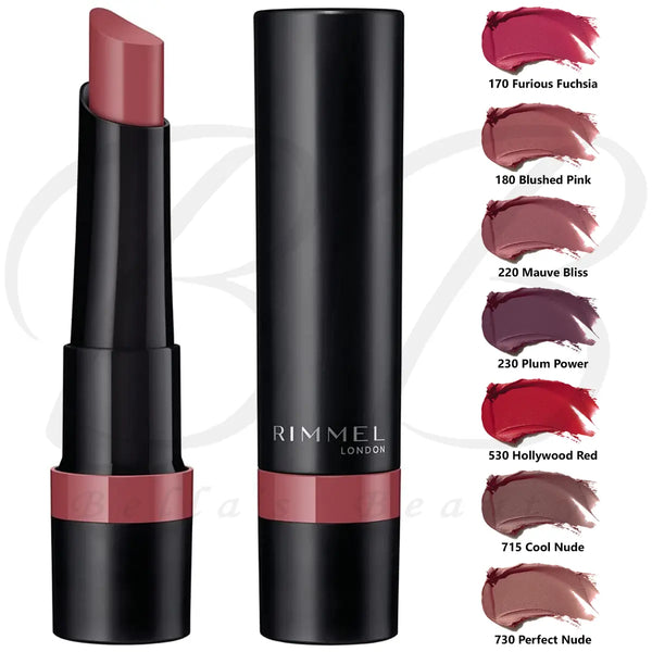 Rimmel lasting finish matte lipstick