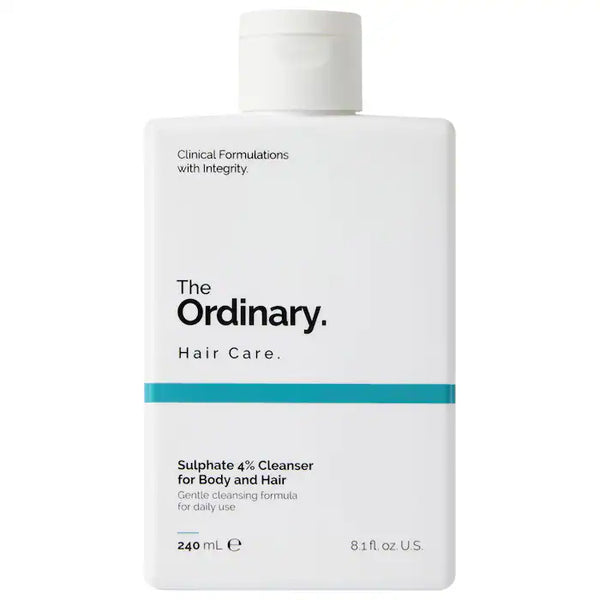 The Ordinary Hair Care Sulphate 4% Shampoo Cleanser for Body & Hair 8.1 oz/ 240 mL