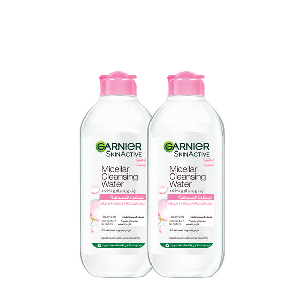 -15% Garnier 2 x 400mL Classic Micellar Water