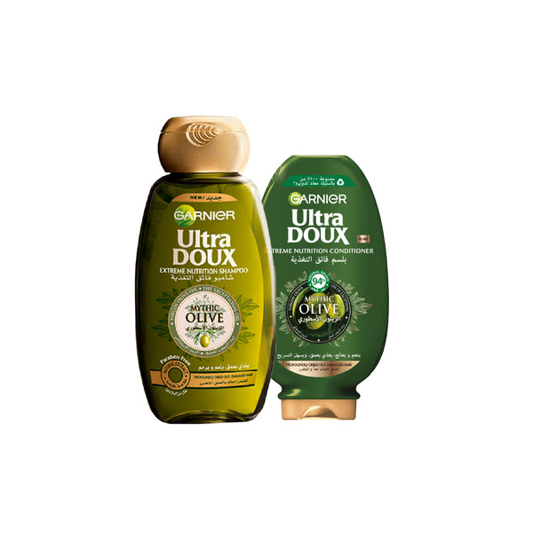 -15% Garnier Ultra Doux Mythic Olive Conditioner + Shampoo