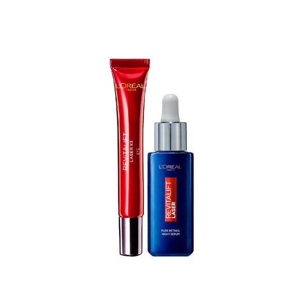 -15% L'Oreal Revitalift Laser Mini Routine : Serum + Eye Cream