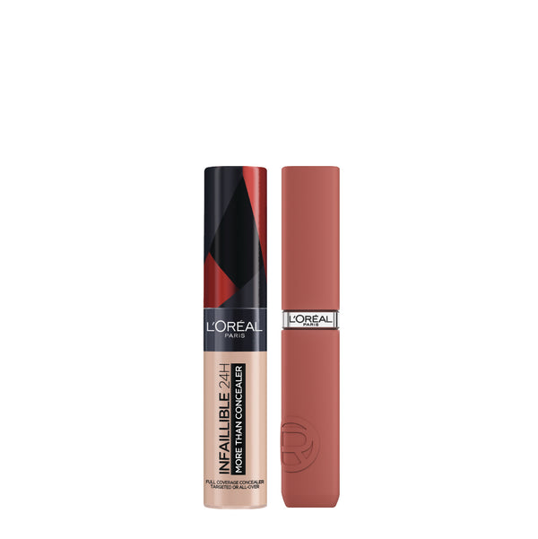 -20% L'Oreal Matte Resistance Lipstick + Infaillible Concealer