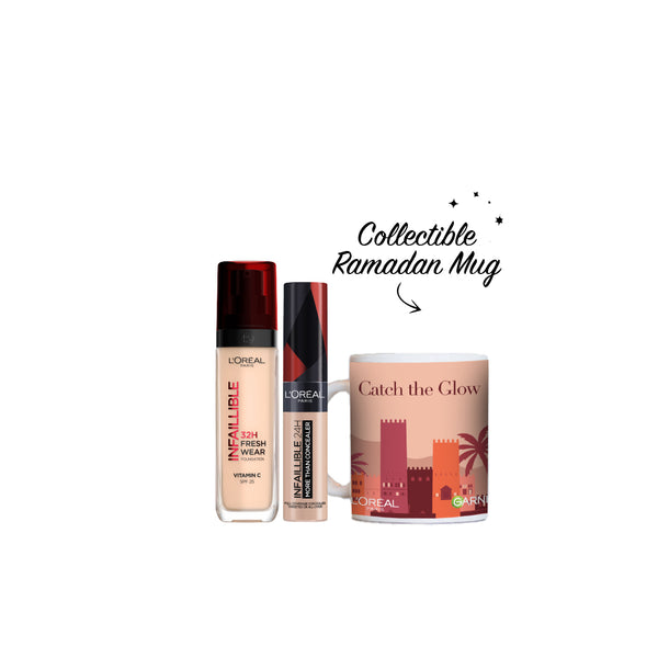 -15% FREE Mirror L'Oreal Infallible Freshwear Foundation + concealer