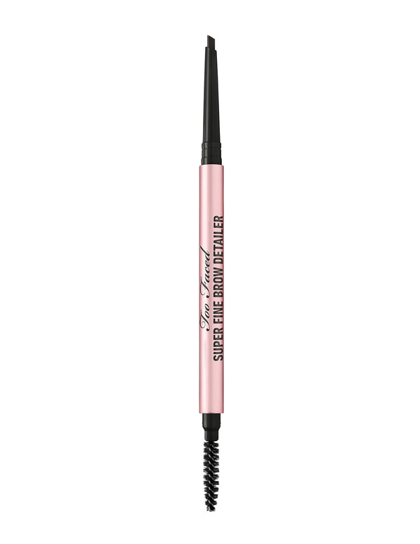 Too Faced Super Fine Brow Detailer Eyebrow Pencil Soft Black