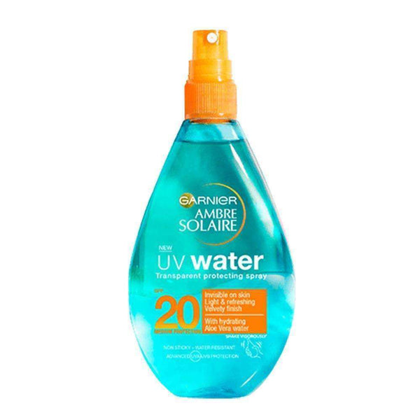 Garnier ambre solaire UV water spf20 with aloe vera water 150ml