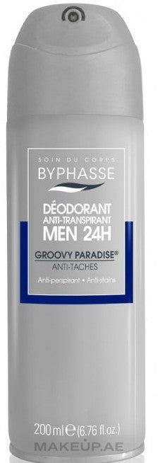 Byphasse Deodorant Anti-Transparant Men 24h Groovy Paradise