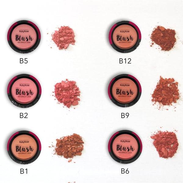 Ruby rose blush naturally look HB-6113