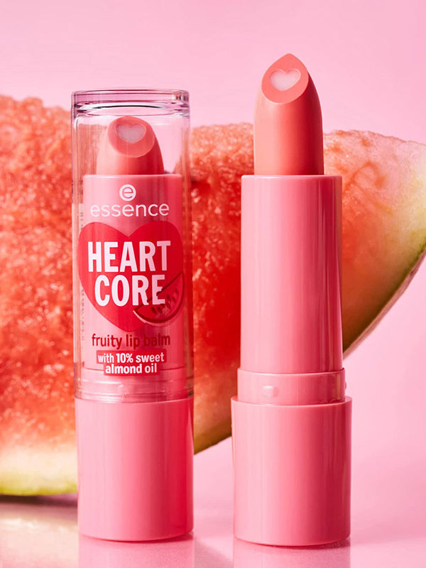 Essence Heart Core Fruity Lip Balm - 03 wild watermelon