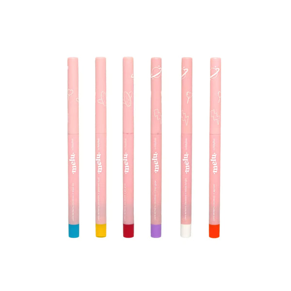 Melu multi color retractable pencils HB-2056
