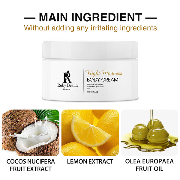 Ruby beauty night madness body cream 200g