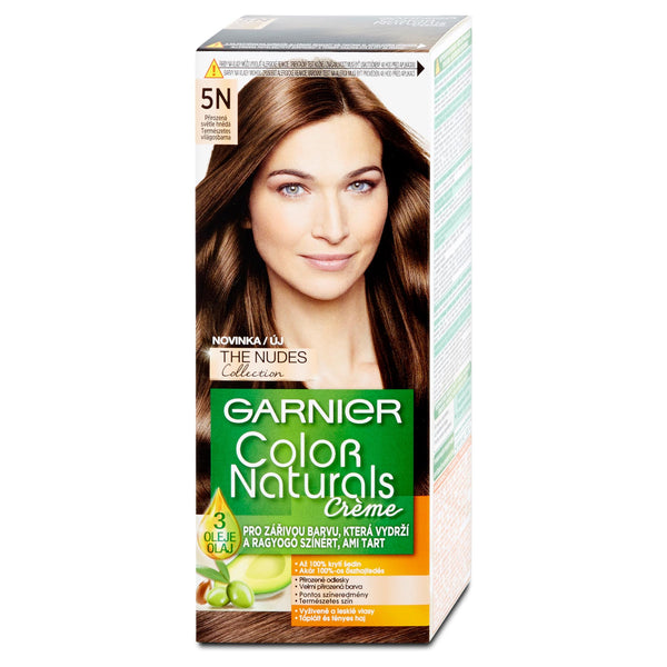 Garnier color naturals # 5N nude medium brown