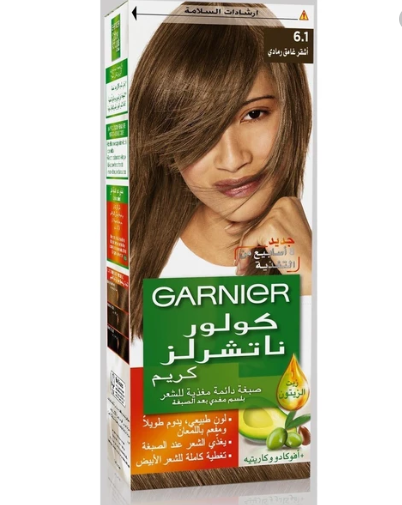 Garnier color naturals # 6.1 ash blonde