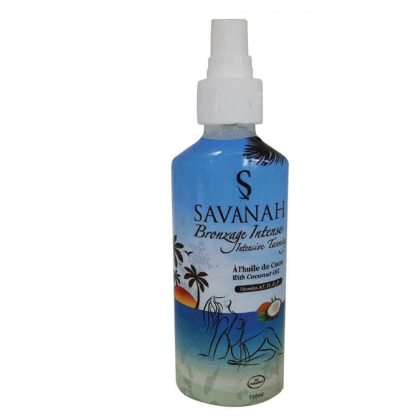 Savanah intensive tanning with coconut oil