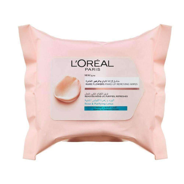L'ORÉAL PARIS RARE FLOWERS - CLEANSING WIPES normal to combination skin
