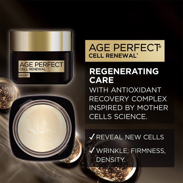 L'oreal age perfect cell renew advanced restoring night cream 50 ml