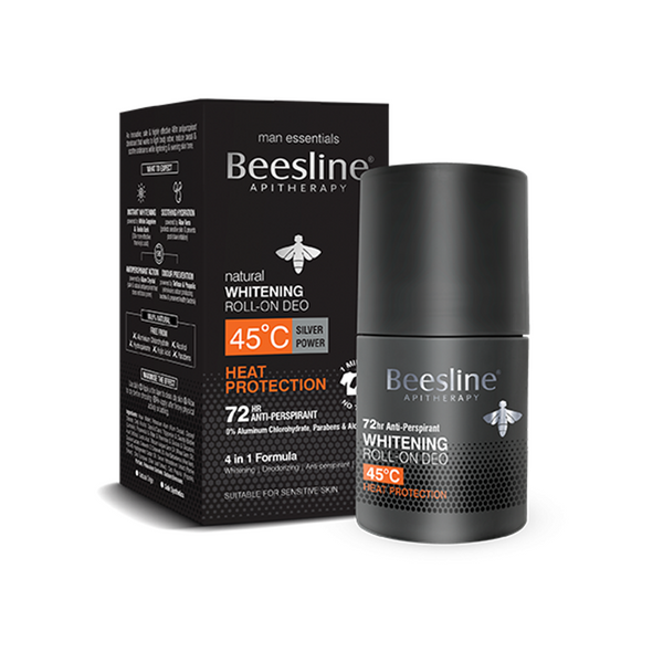 Beesline men whitening roll-on deodorant - super dry new formula