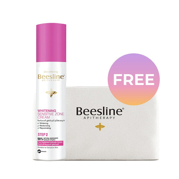 Beesline Whitening Sensitive Zone Cream +Pouch