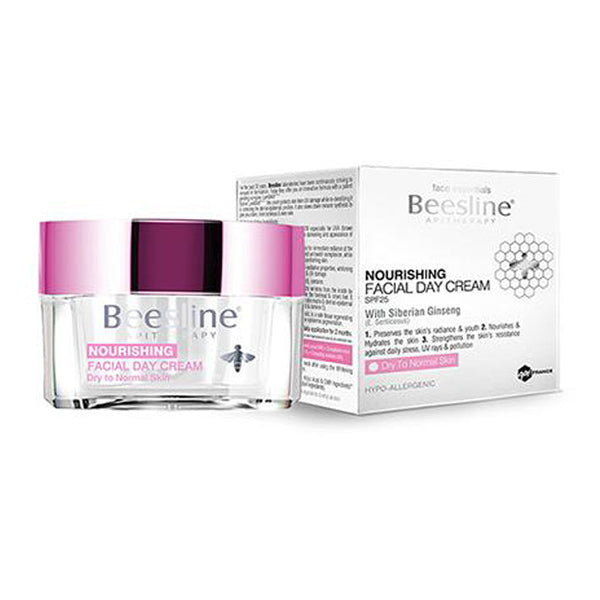 Beesline nourishing facial day cream dry to normal skin spf25 50ml