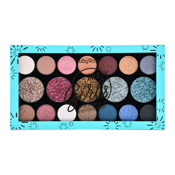 Ruby Rose Party Girls Eyeshadow Palette Hb 1047