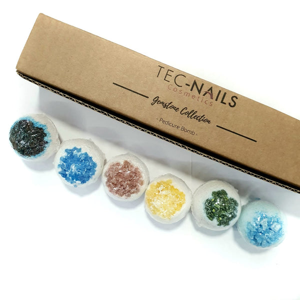 Tec nails pedicure bomb gemstone collection