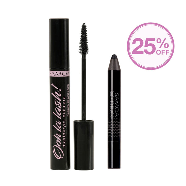 Samoa OohlaLash + Metallic black set  -25%