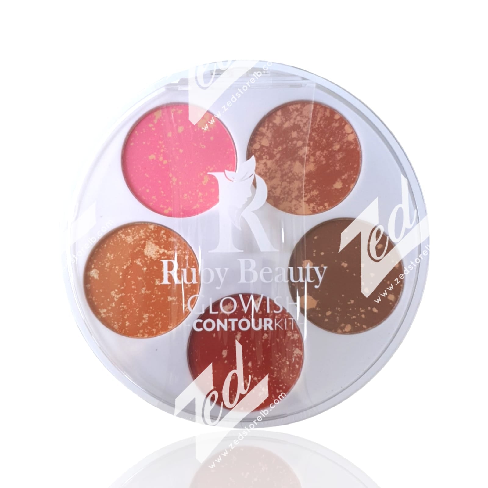 Red Ruby Beauty Ruby beauty glowish contour kit - (col1) RB-4006 | zed store