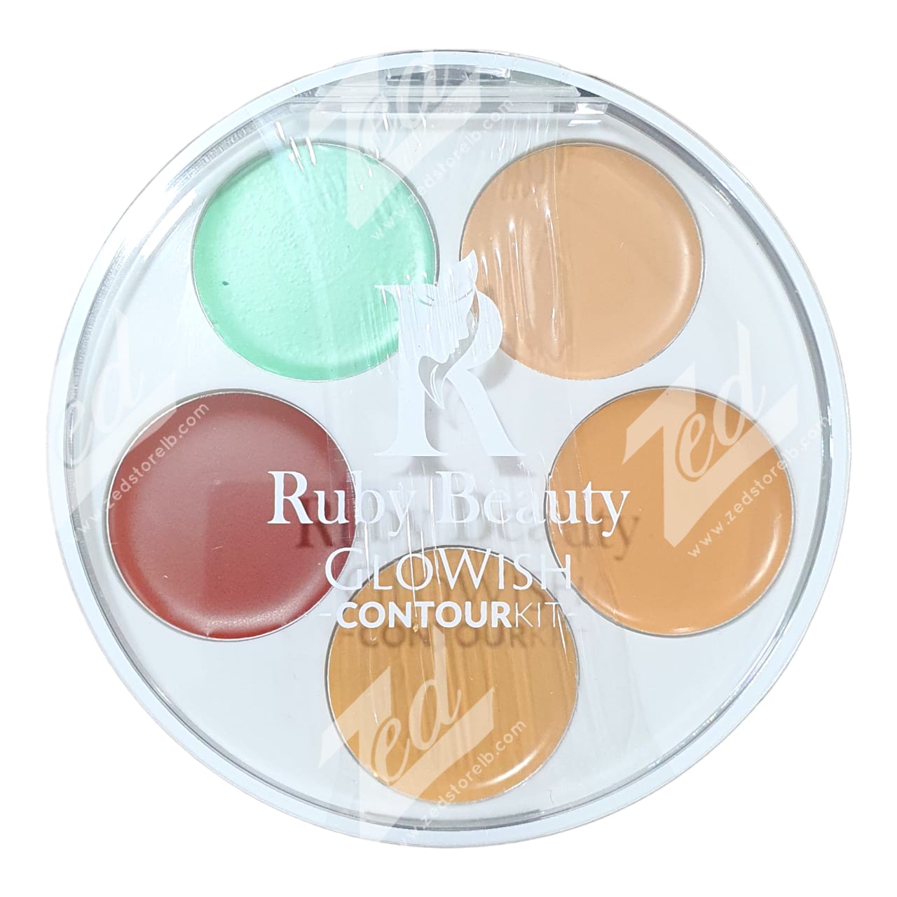 Red Ruby Beauty Ruby beauty glowish contour kit - (col1) RB-4006 | zed store