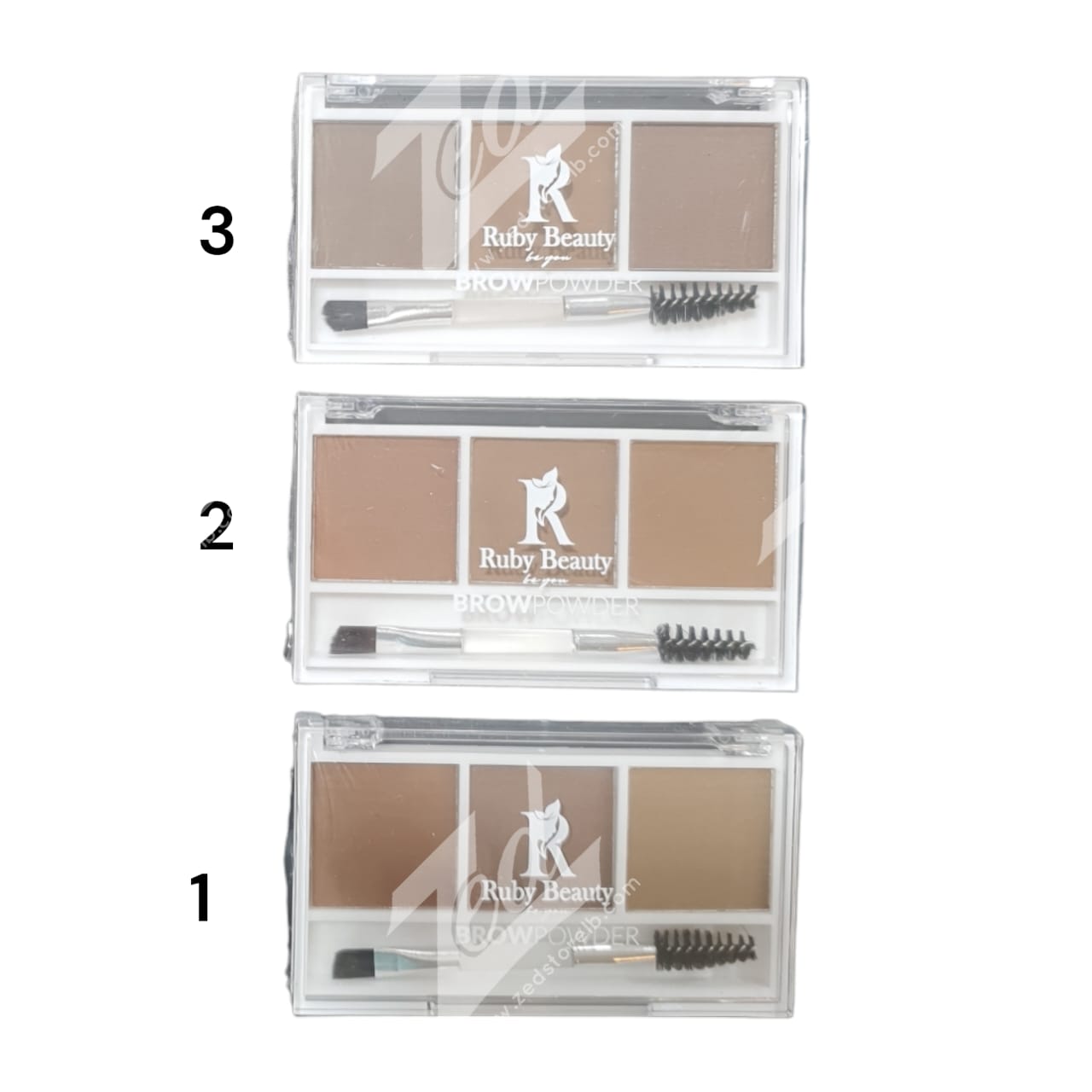 Brow Powder Ruby Ruby beauty brow powder RB-4004 | zed store