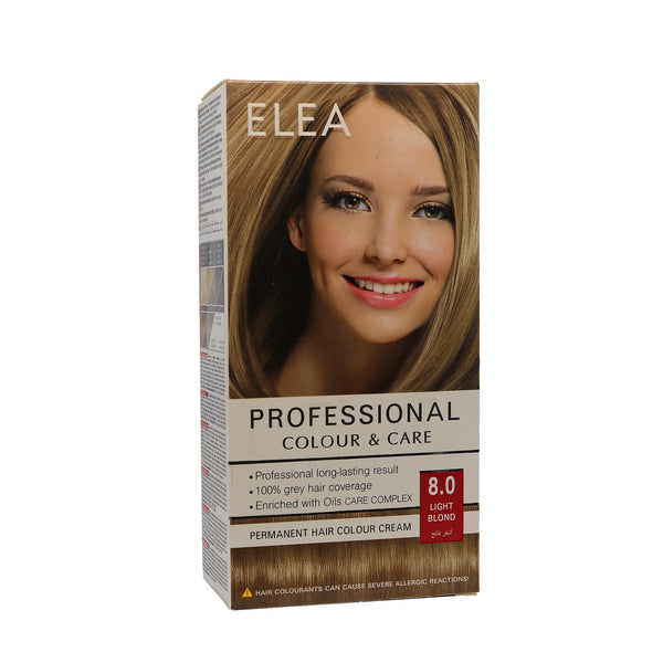 Elea professional colour and care #8 light blond