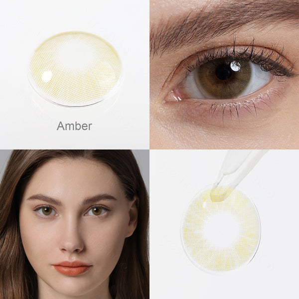 Ruby beauty lenses - hidrocor amber