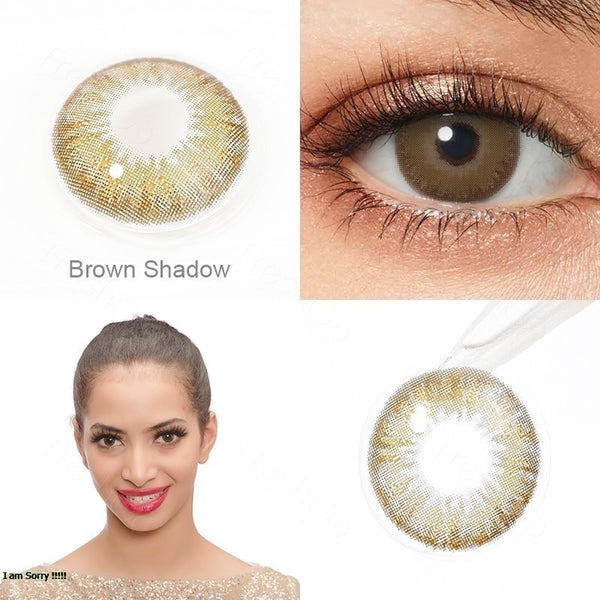 Ruby beauty lenses - diamond brown shadow