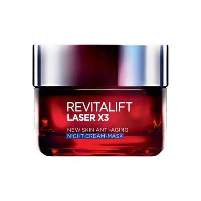 Loreal revitalift laser x3 new skin anti-aging night cream-mask-L'oreal skin care-zed-store