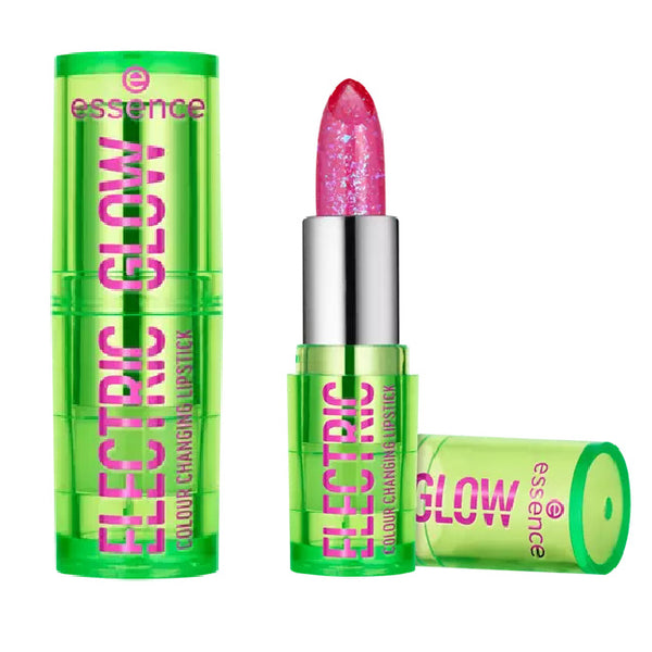 Essence electric glow colour changing lipstick