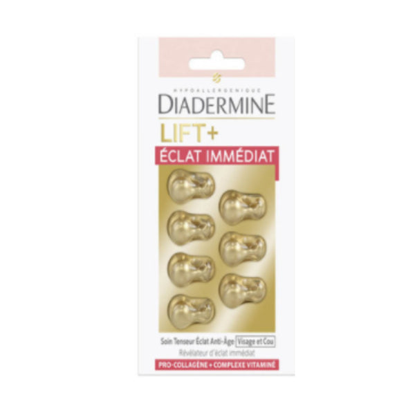 Diadermine lift + eclat immediat capsules