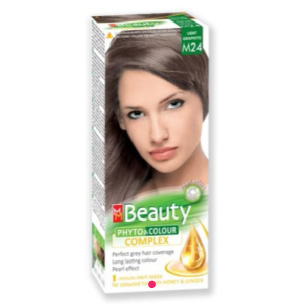 MM Beauty Complex Hair Dye - Light graphite M24