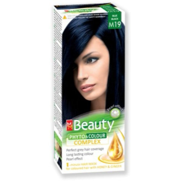 MM Beauty Complex Hair Dye - blue black  M19