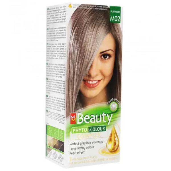 MM Beauty Complex Hair Dye - Platinium M02