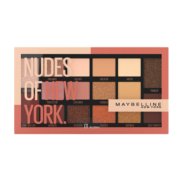 Maybelline nudes of New York eyeshadow palette