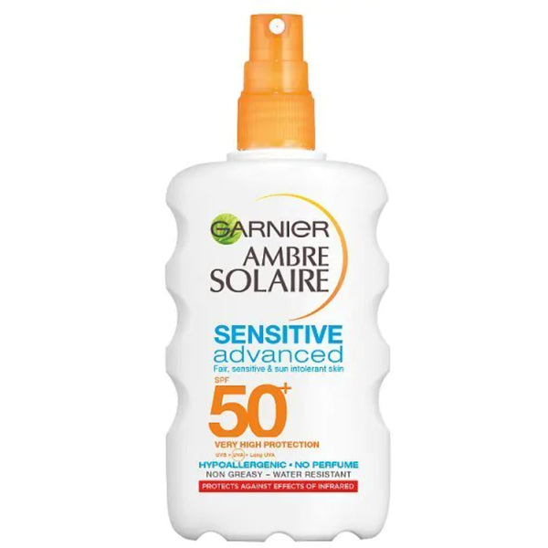 Garnier Ambre Solaire sunscreen Sensitive Advanced Spray SPF 50+ 200ml