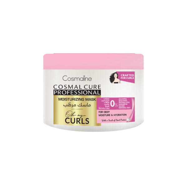 Cosmal cure oh my curls professional moisturizing mask 450ml