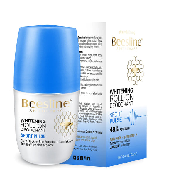 Beesline whitening roll-on deodorant - sport pulse