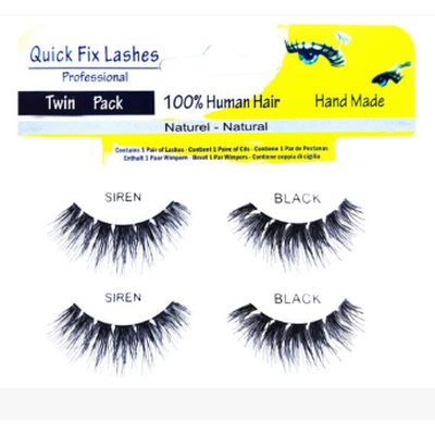Quick fix eyelashes siren twin pack-Quick fix-zed-store