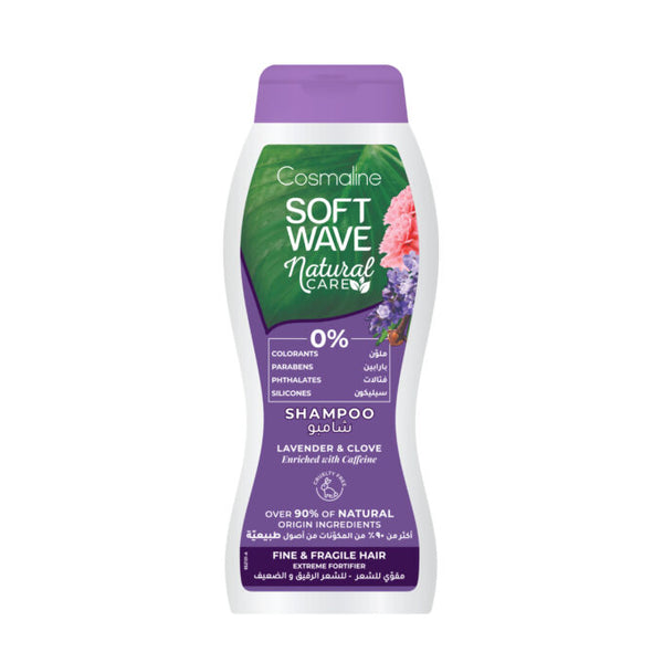 Cosmaline soft wave natural care shampoo fine & fragile hair 400ml