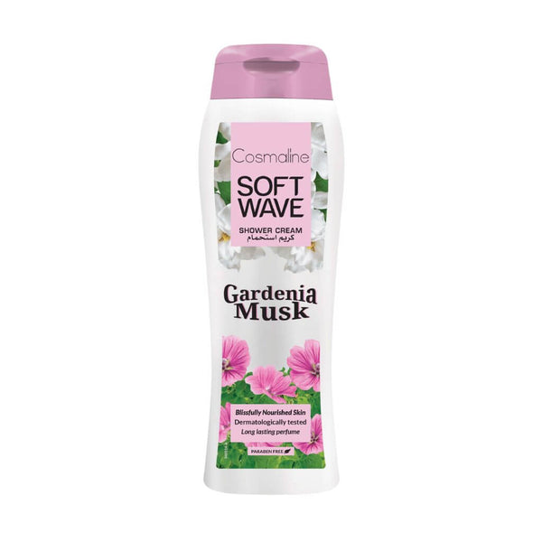 Cosmaline Soft wave shower cream gardenia musk soap 400ml