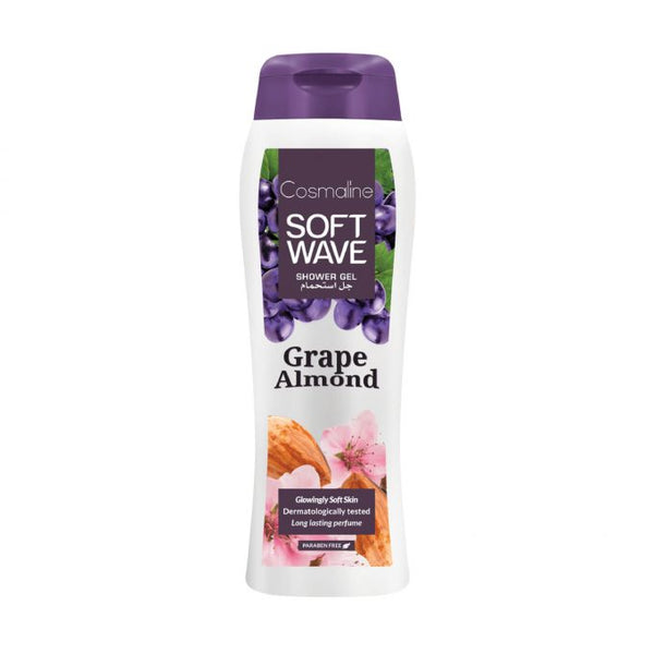 Cosmaline Soft wave shower gel grape and almond 400ml