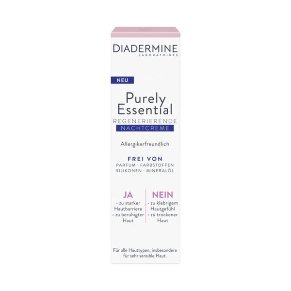 Diadermine Purely Essential Night Cream 40 ml