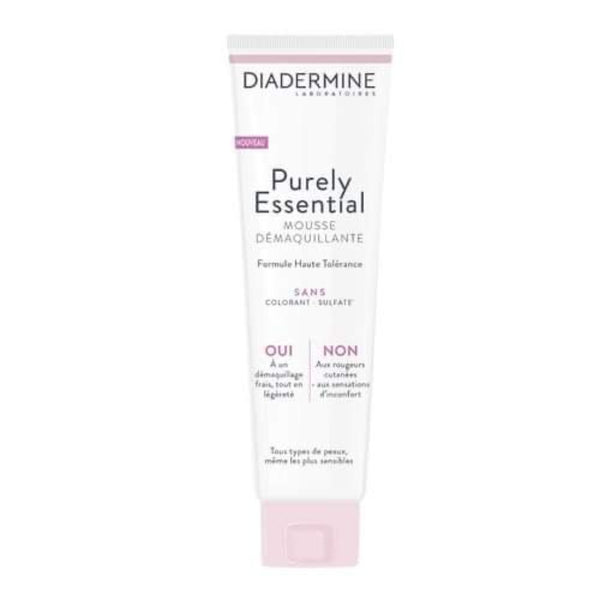 Diadermine purely essential cleansing mousse 150ml