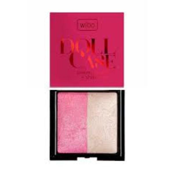 Wibo doll case baked blusher + shimmer