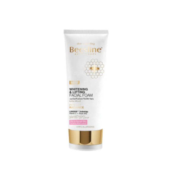 Beesline whitening & lifting facial foam for dry to normal skin 150ml
